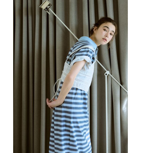 Ungrid「バックレースアップコットンキャミ」|キャミソール|