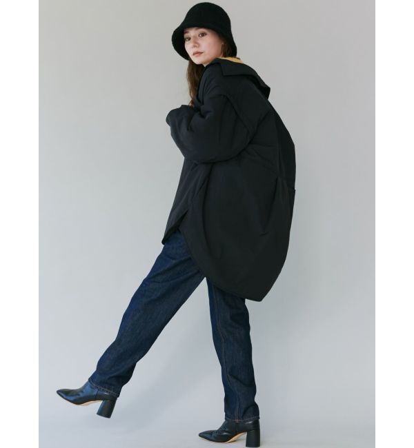 LAGUNAMOON「ウエストアシンメトリーデニムパンツ」|デニム|