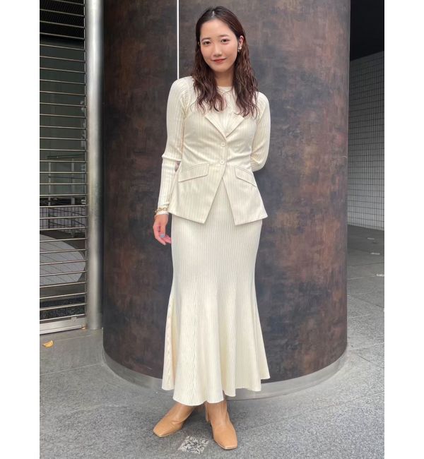 LAGUNAMOON「ボタンジレドッキングニットワンピース」|ワンピース|