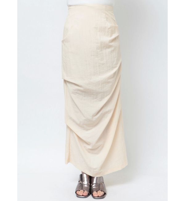 LAGUNAMOON「タックドレープタイトスカート」|スカート|