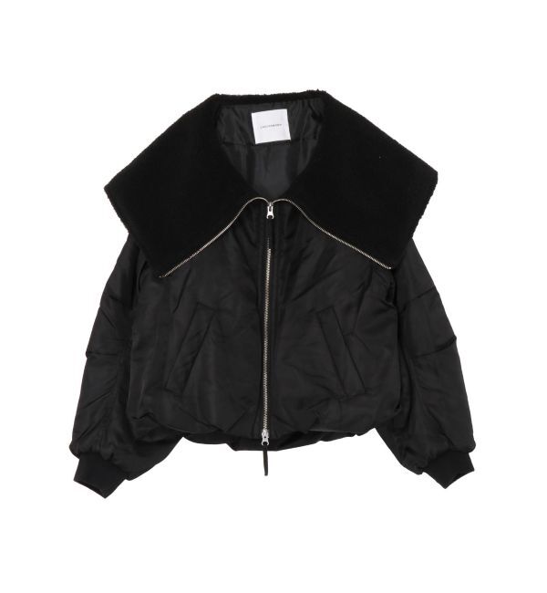 LAGUNAMOON「ビッグカラーショートMA-1」|ブルゾン・スタジャン|