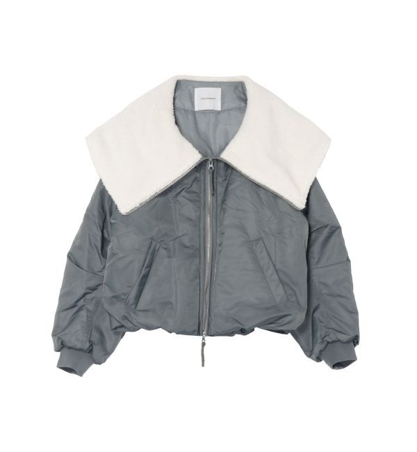 LAGUNAMOON「ビッグカラーショートMA-1」|ブルゾン・スタジャン|