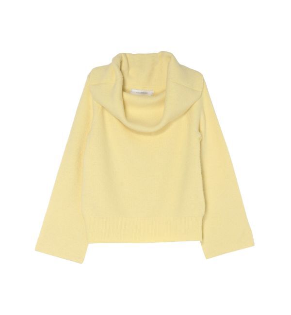 LAGUNAMOON「オフショルフレアスリーブニットプルオーバー」|ニット・セーター|