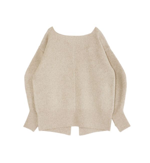 LAGUNAMOON「【WEB限定】ラメニットプルオーバー」|ニット・セーター|アイボリー