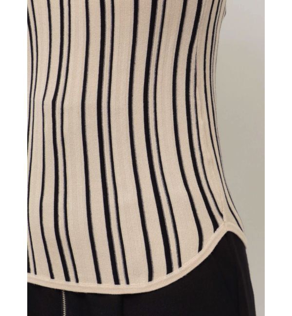 LAGUNAMOON「カットオフハイネックプルオーバー」|ニット・セーター|