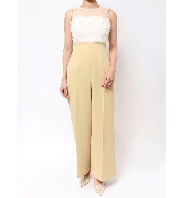 LAGUNAMOON「LADYデコレーションレイヤードパンツドレス」|ドレス|