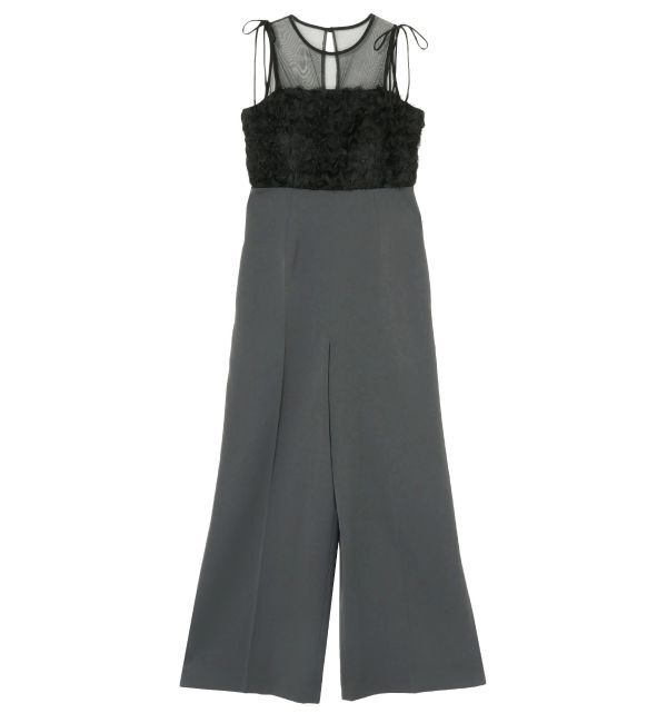 LAGUNAMOON「LADYデコレーションレイヤードパンツドレス」|ドレス|