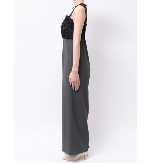 LAGUNAMOON「LADYデコレーションレイヤードパンツドレス」|ドレス|