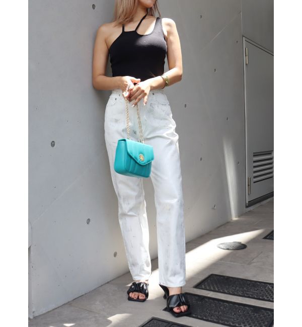 EVRIS「ワンショルダーカットアウトキャミソール」|キャミソール|