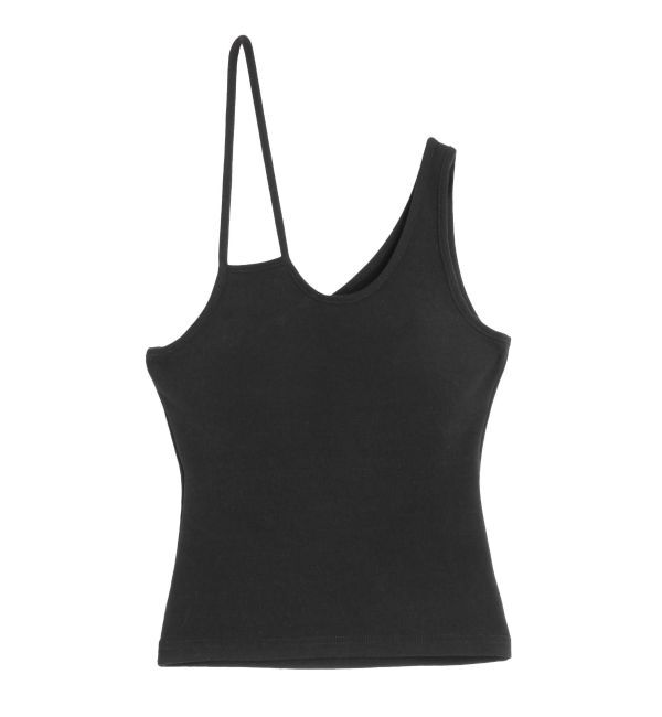 EVRIS「ワンショルダーカットアウトキャミソール」|キャミソール|