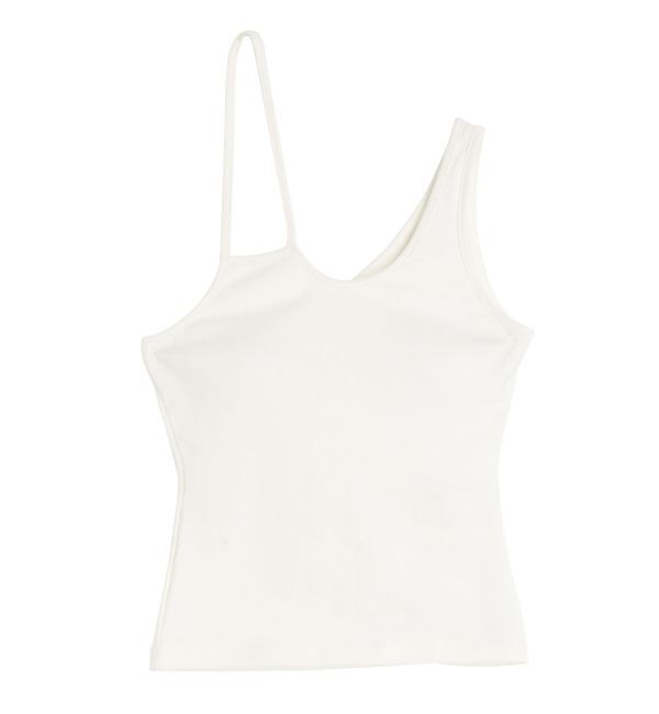 EVRIS「ワンショルダーカットアウトキャミソール」|キャミソール|