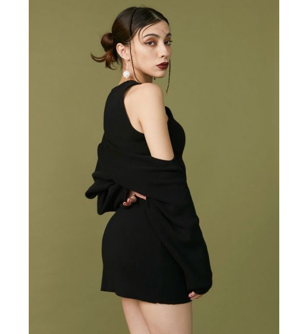 EVRIS「ボレロセットニットワンピース」|ワンピース|