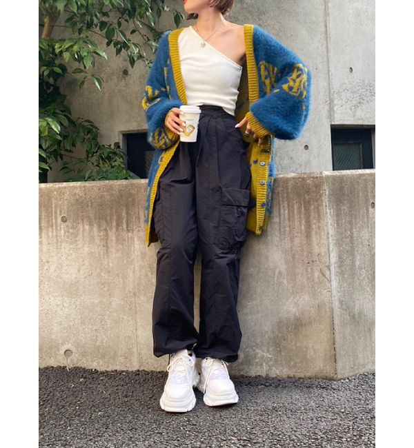 EVRIS「ワンショルダークロップドトップス」|Tシャツ・カットソー|