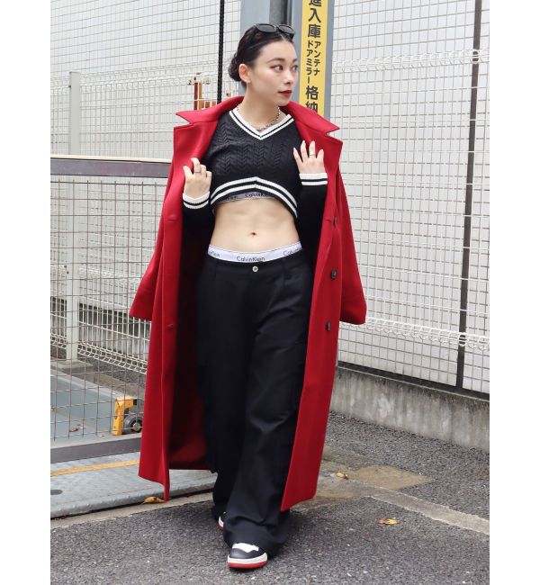 EVRIS「ローウエストカーゴポケットボリュームワイドパンツ」|その他|