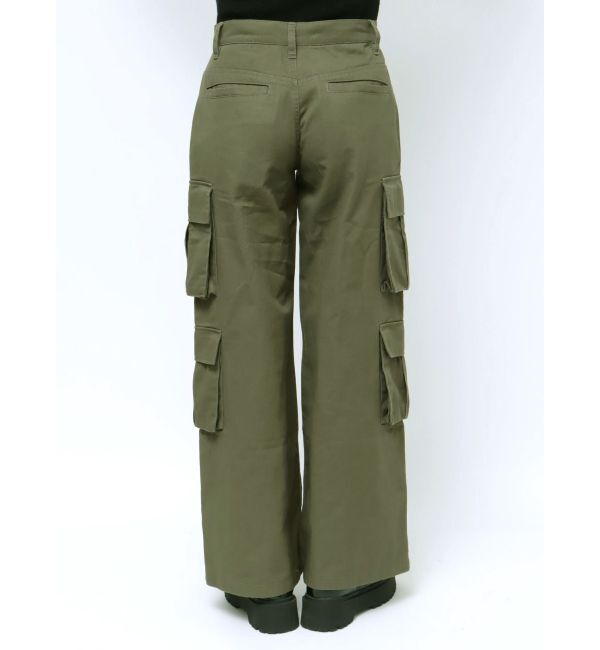 EVRIS「ローウエストカーゴポケットボリュームワイドパンツ」|その他|