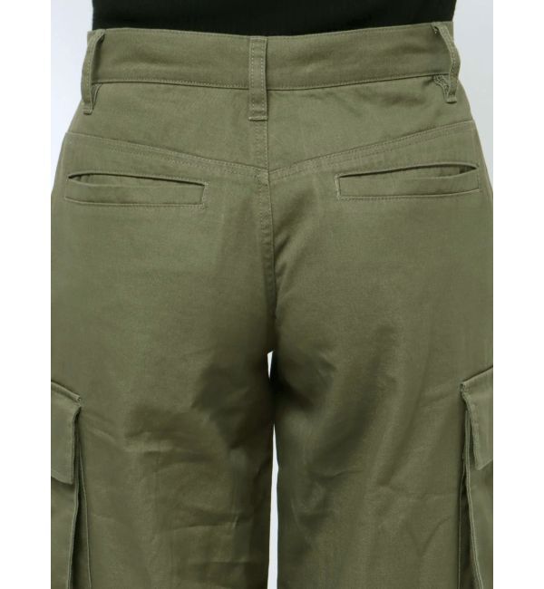 EVRIS「ローウエストカーゴポケットボリュームワイドパンツ」|その他|