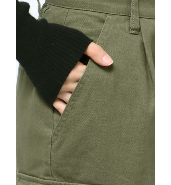 EVRIS「ローウエストカーゴポケットボリュームワイドパンツ」|その他|