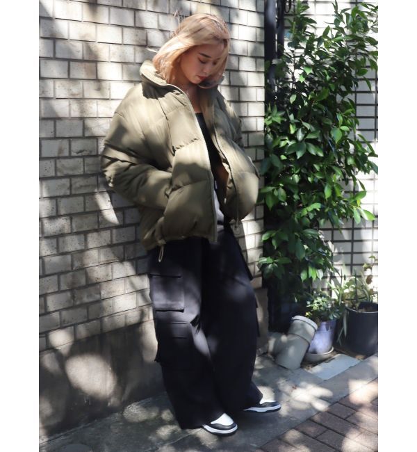 EVRIS「ローウエストカーゴポケットボリュームワイドパンツ」|その他|