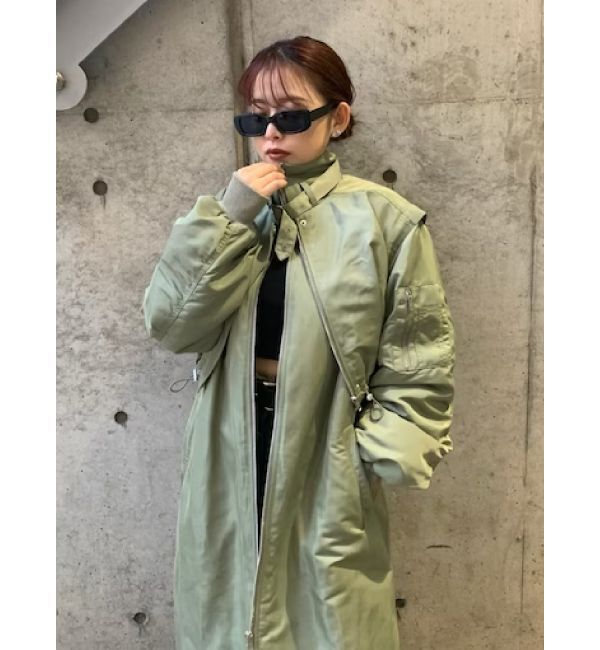 EVRIS「2WAYロングコート」|ミリタリー・モッズコート|