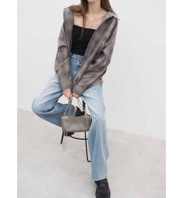 EVRIS「ワンポイントオーバーシャツ」|シャツ・ブラウス|