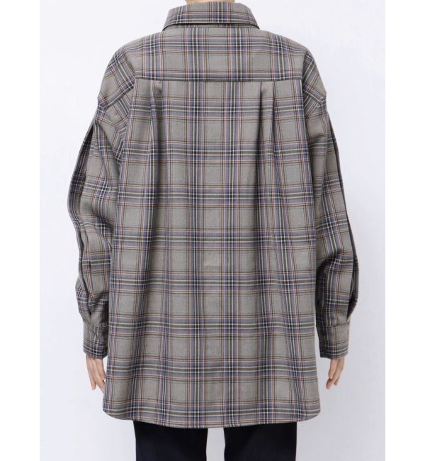 EVRIS「ワンポイントオーバーシャツ」|シャツ・ブラウス|