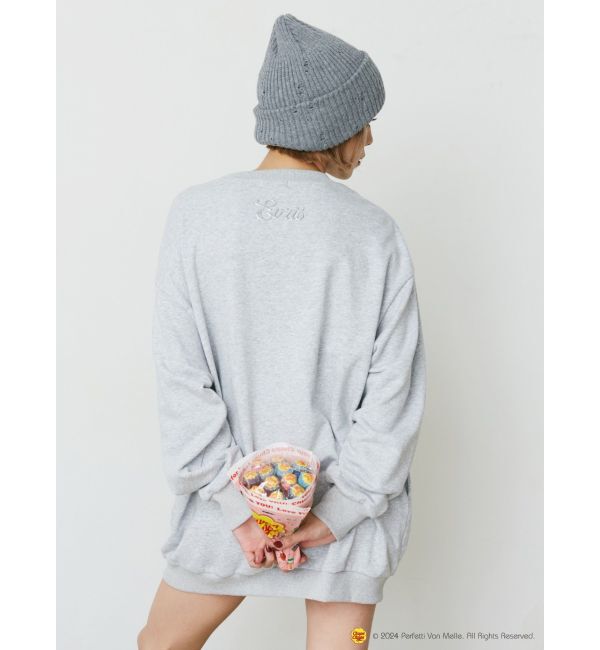 EVRIS「【EVRIS&times;Chupa Chups】ワンポイントトレーナー」|スウェット・ジャージ|