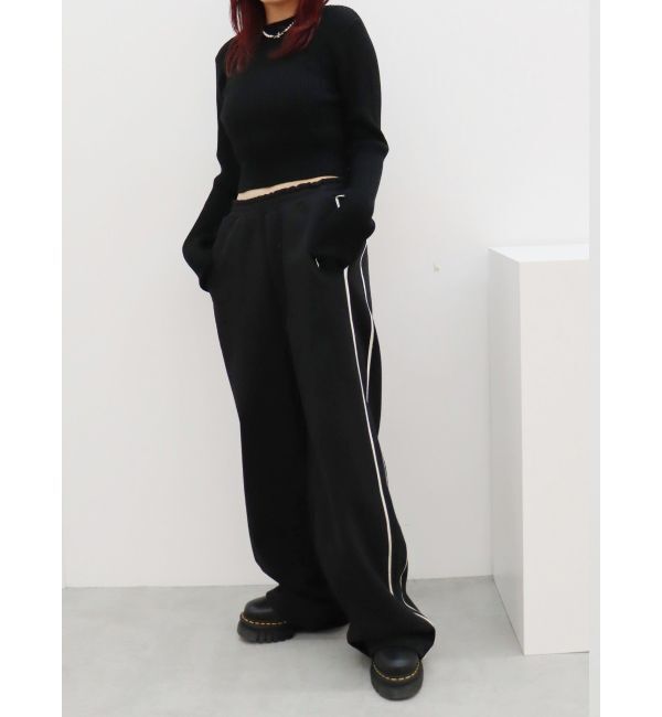 EVRIS「プレーティングリブニットトップス」|ニット・セーター|