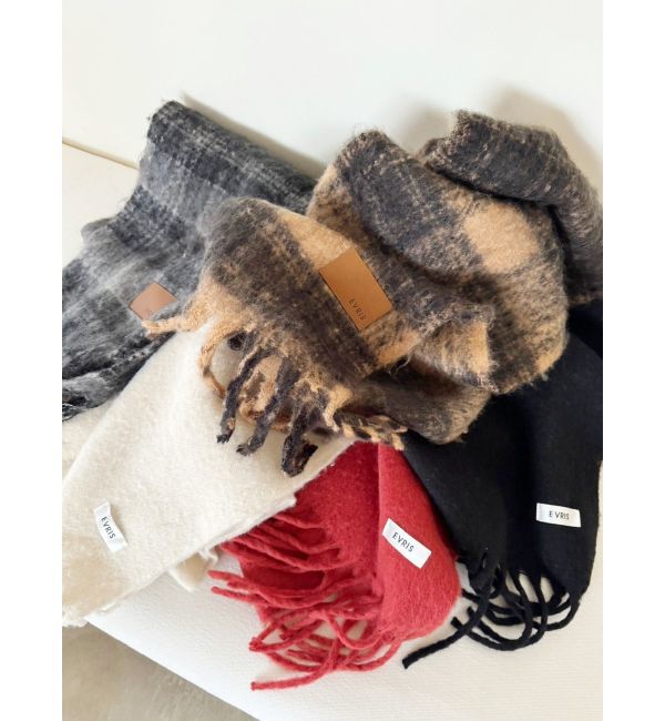 EVRIS「ソフトシャギーマフラー」|マフラー|