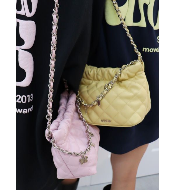 EVRIS「キルティングモチーフチェーンBAG」|ショルダー・メッセンジャー|
