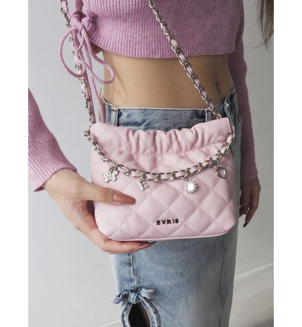 EVRIS「キルティングモチーフチェーンBAG」|ショルダー・メッセンジャー|