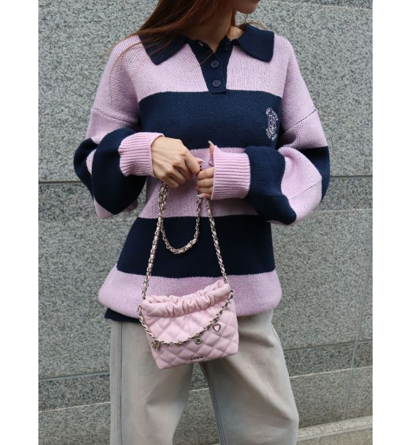 EVRIS「キルティングモチーフチェーンBAG」|ショルダー・メッセンジャー|