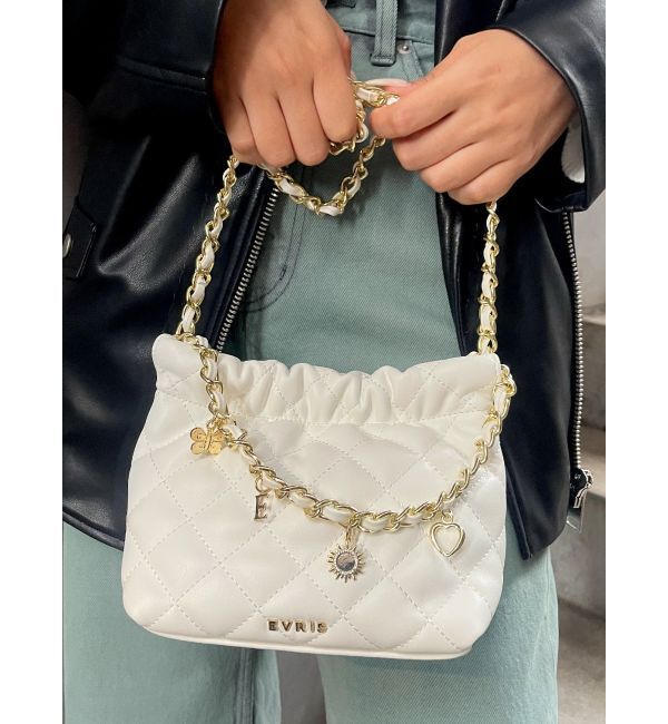 EVRIS「キルティングモチーフチェーンBAG」|ショルダー・メッセンジャー|