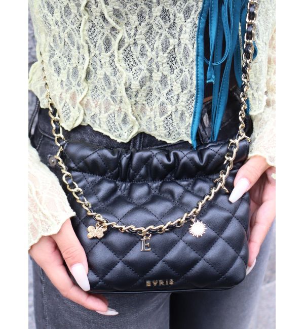 EVRIS「キルティングモチーフチェーンBAG」|ショルダー・メッセンジャー|