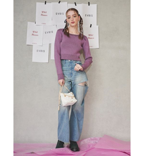 EVRIS「キルティングモチーフチェーンBAG」|ショルダー・メッセンジャー|