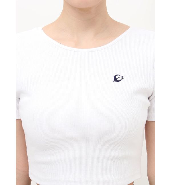 EVRIS「ワンポイントバックストラップTシャツ」|Tシャツ・カットソー|