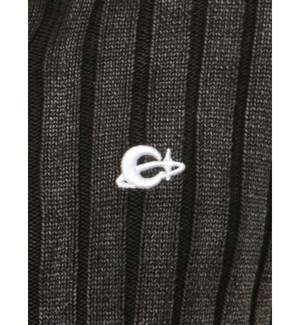 EVRIS「ワンポイントリブブリーチニットカーディガン」|カーディガン|