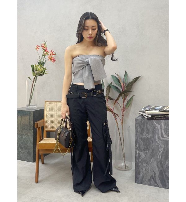 EVRIS「スタッズモチーフワイドベルト」|ベルト|