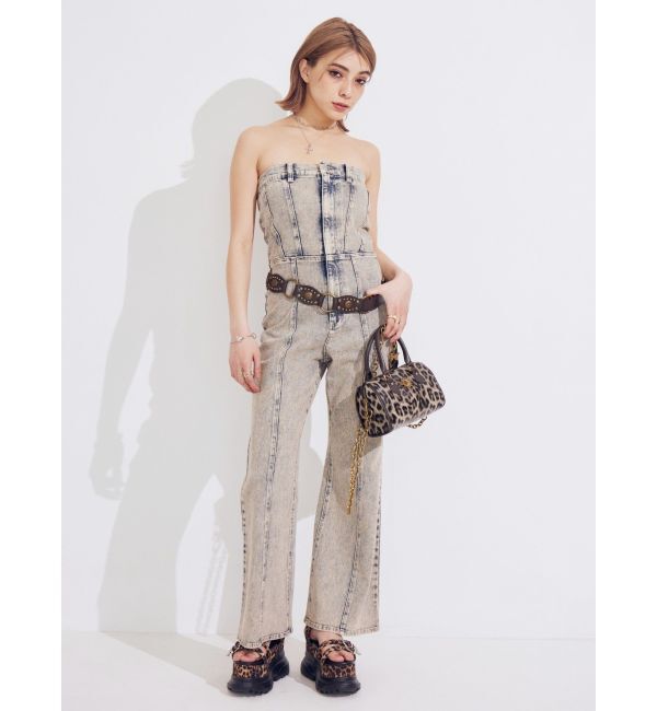 EVRIS「スタッズモチーフワイドベルト」|ベルト|