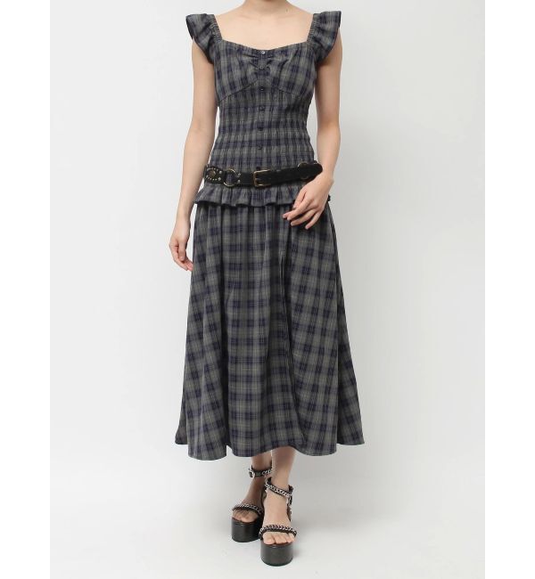 EVRIS「スタッズモチーフワイドベルト」|ベルト|