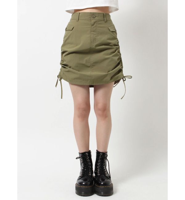 jouetie「ニーレングスサイドギャザースカート」|スカート|