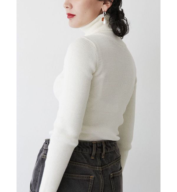 jouetie「ベーシックカラータートルニット」|ニット・セーター|