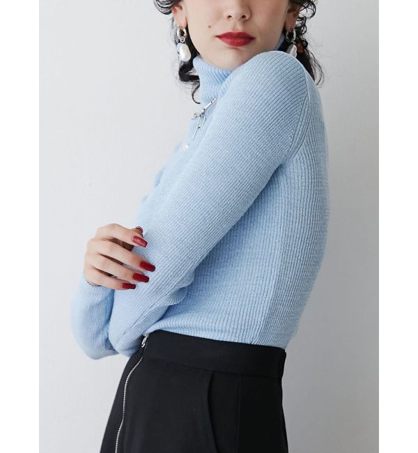 jouetie「ベーシックカラータートルニット」|ニット・セーター|