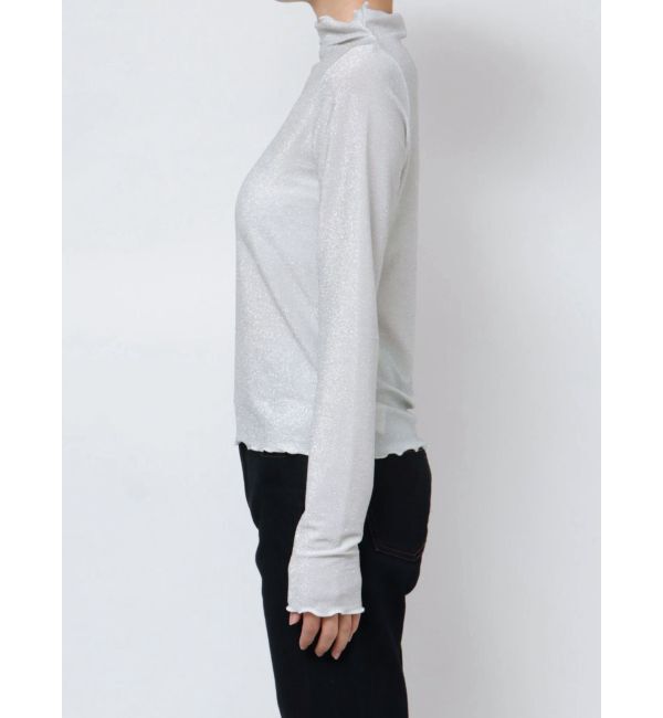 jouetie「ラメハイネックトップス」|Tシャツ・カットソー|