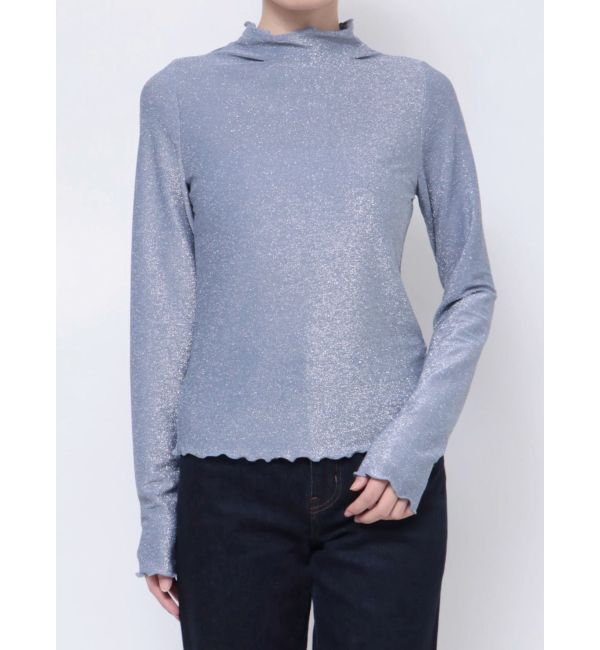 jouetie「ラメハイネックトップス」|Tシャツ・カットソー|
