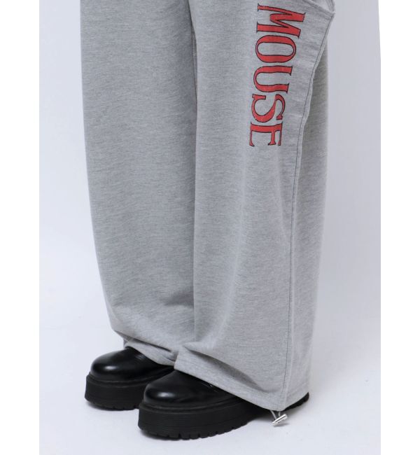 jouetie「【ミッキー＆ミニー】ロゴスリットスウェットパンツ【セットアップ対応】」|その他|