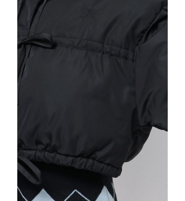 jouetie「フロントリボンショートパッファブルゾン」|ブルゾン・スタジャン|