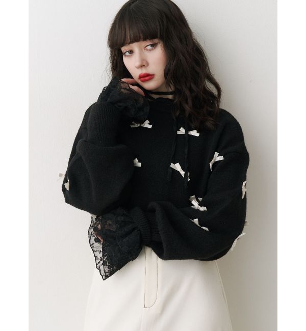 jouetie「2WAYリボンカーデ」|カーディガン|