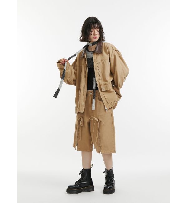 jouetie「ストールセットショートカーデ」|カーディガン|