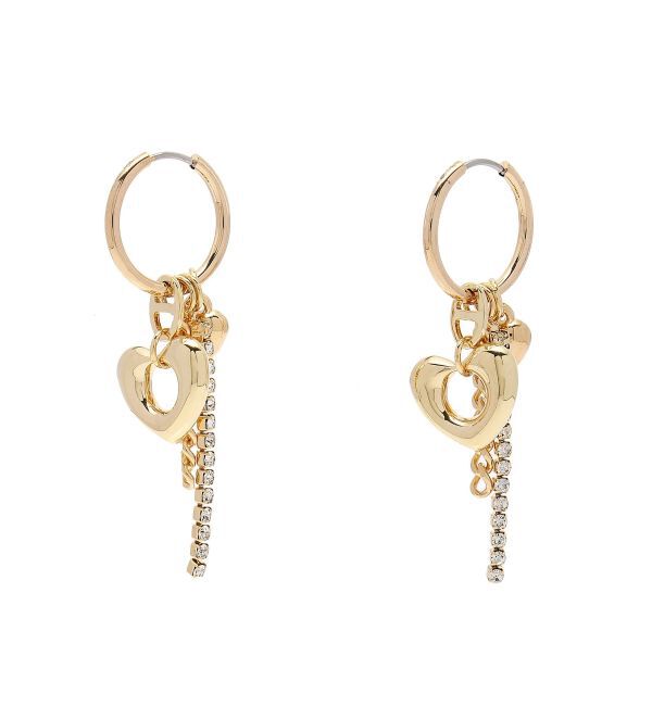 jouetie「ビジューハートピアス」|ピアス|