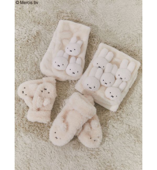 merry jenny「【kids】mocomoco miffy mitten」|手袋|
